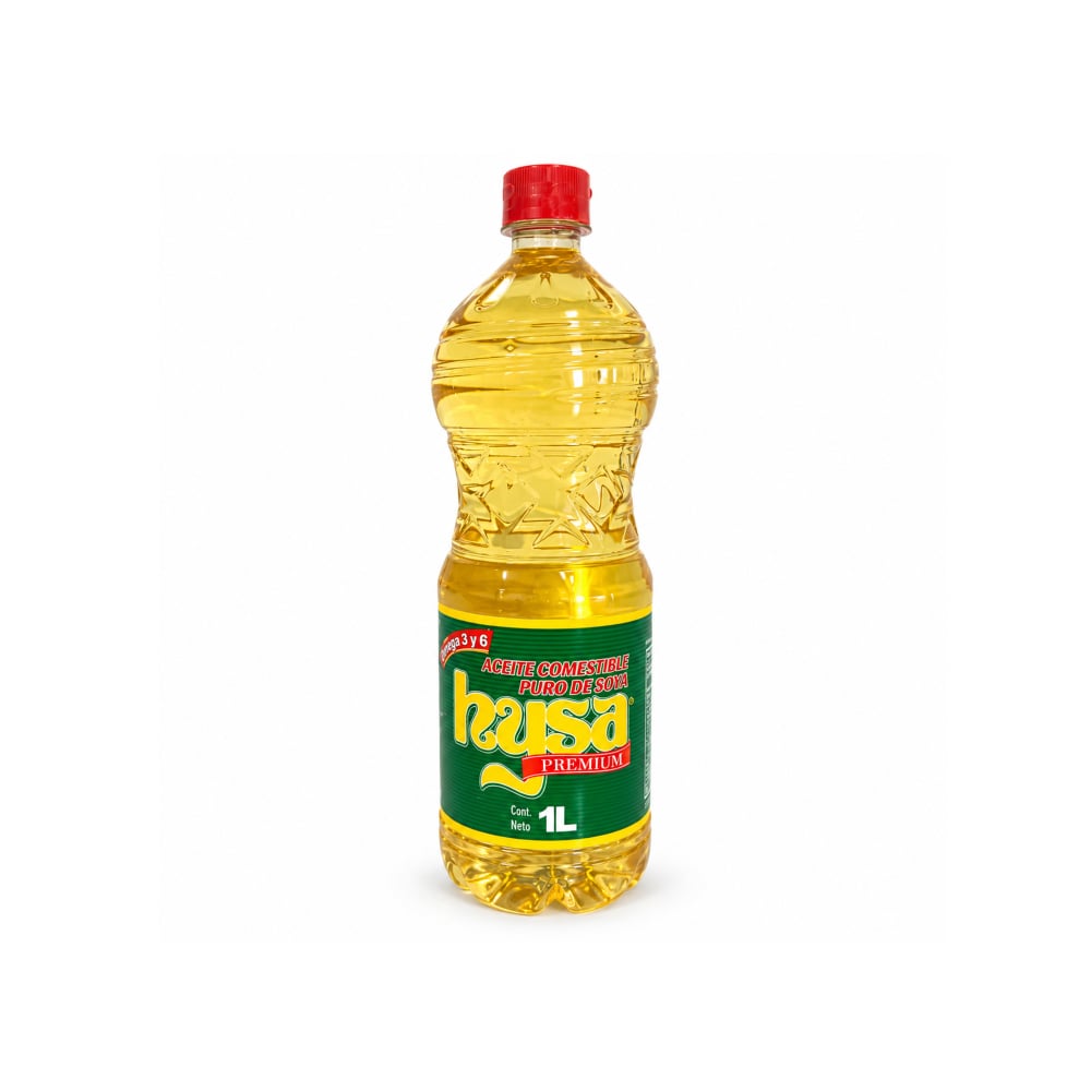 Aceite de soya puro Hysa (1 L) - Imagen 1