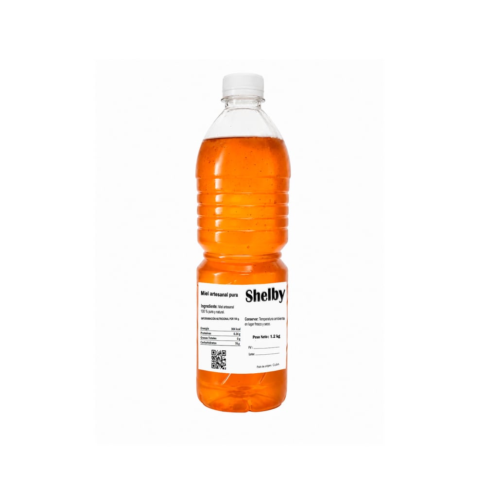 Miel de abeja artesanal pura Shelby (1.2 kg / 2.64 lb) - Imagen 1