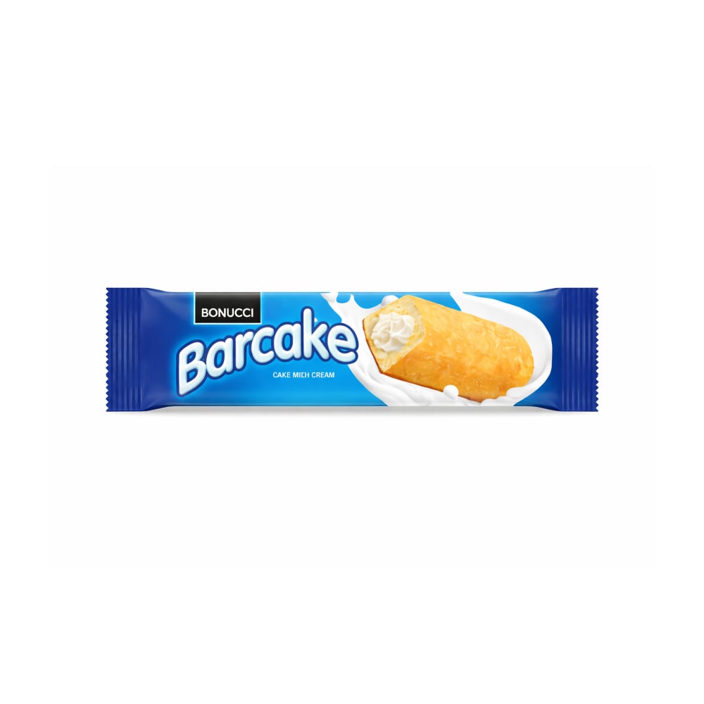 Pastel con crema de leche Barcake Bonucci (40 g / 1.41 oz) - Imagen 1