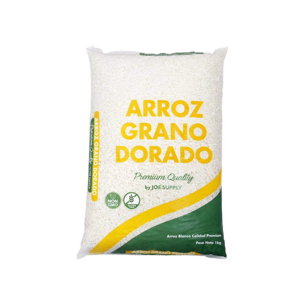 Arroz grano dorado Premium Quality (1 kg / 2.2 lb) - Imagen 1