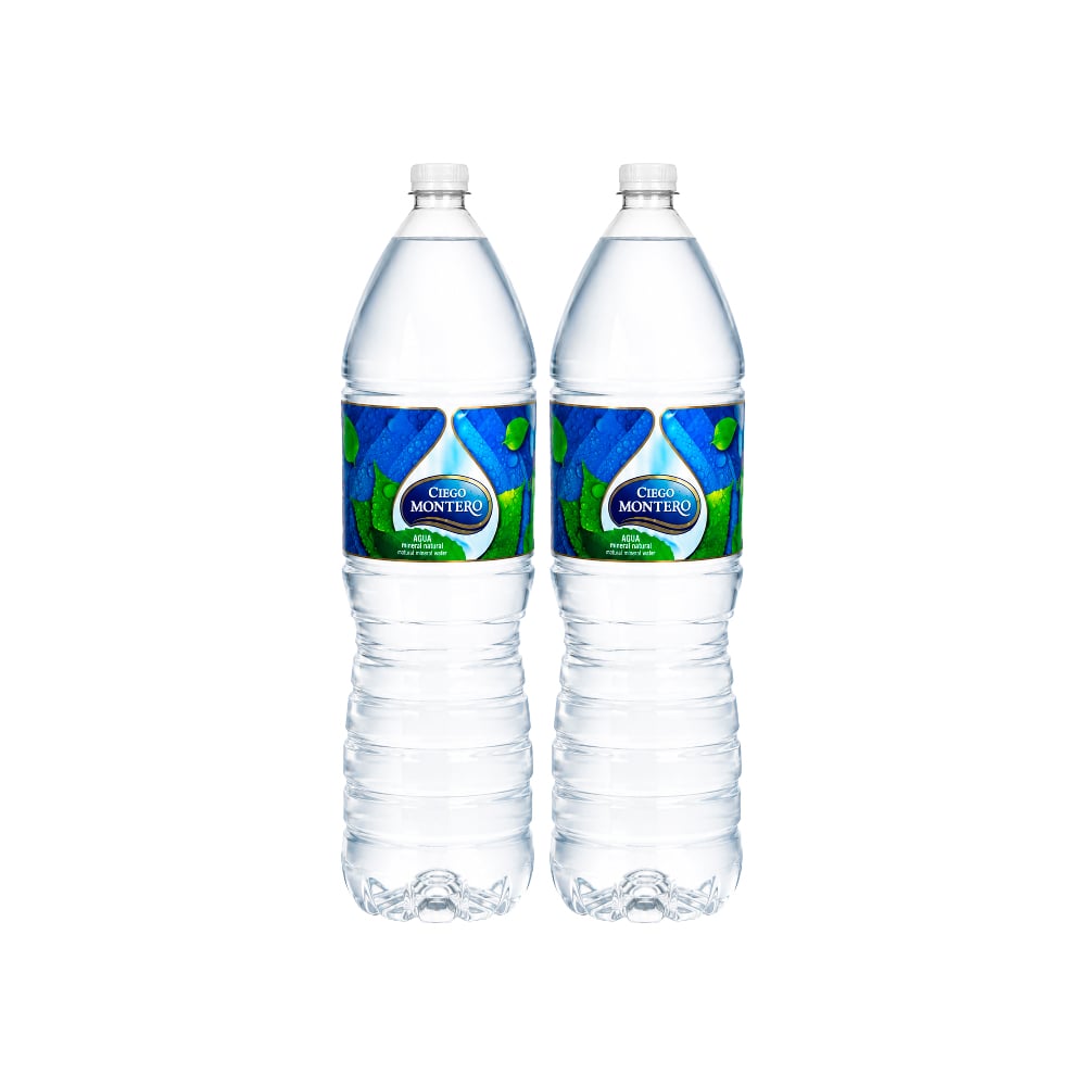 Agua mineral natural Ciego Montero (2 x 1.5 L) - Imagen 1