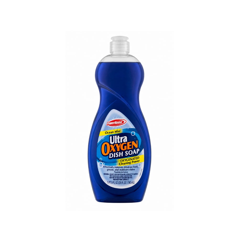 Lavavajillas líquido ultra oxígeno brisa oceánica PowerHouse (740 ml) - Imagen 1