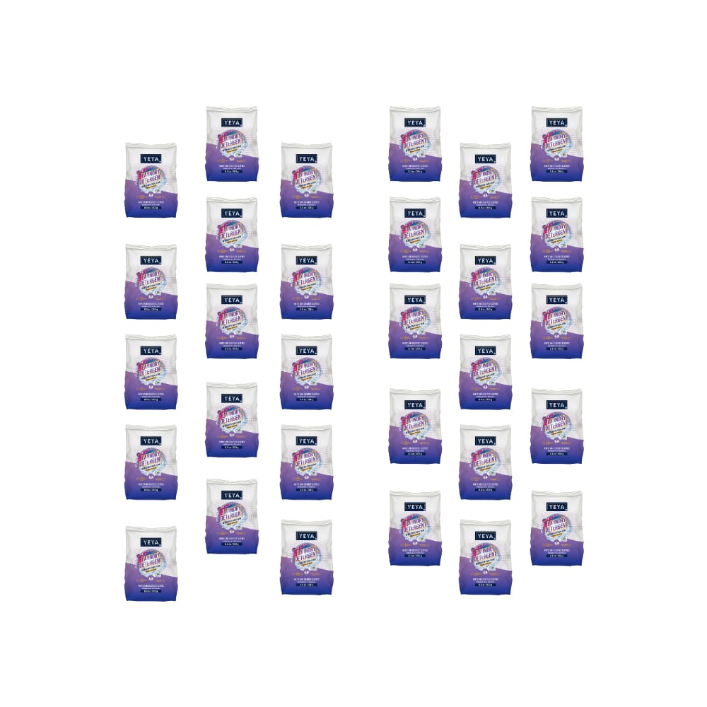 Detergente en polvo con aroma a lavanda YEYA (30 x 250 g / 8.8 oz) - Imagen 1
