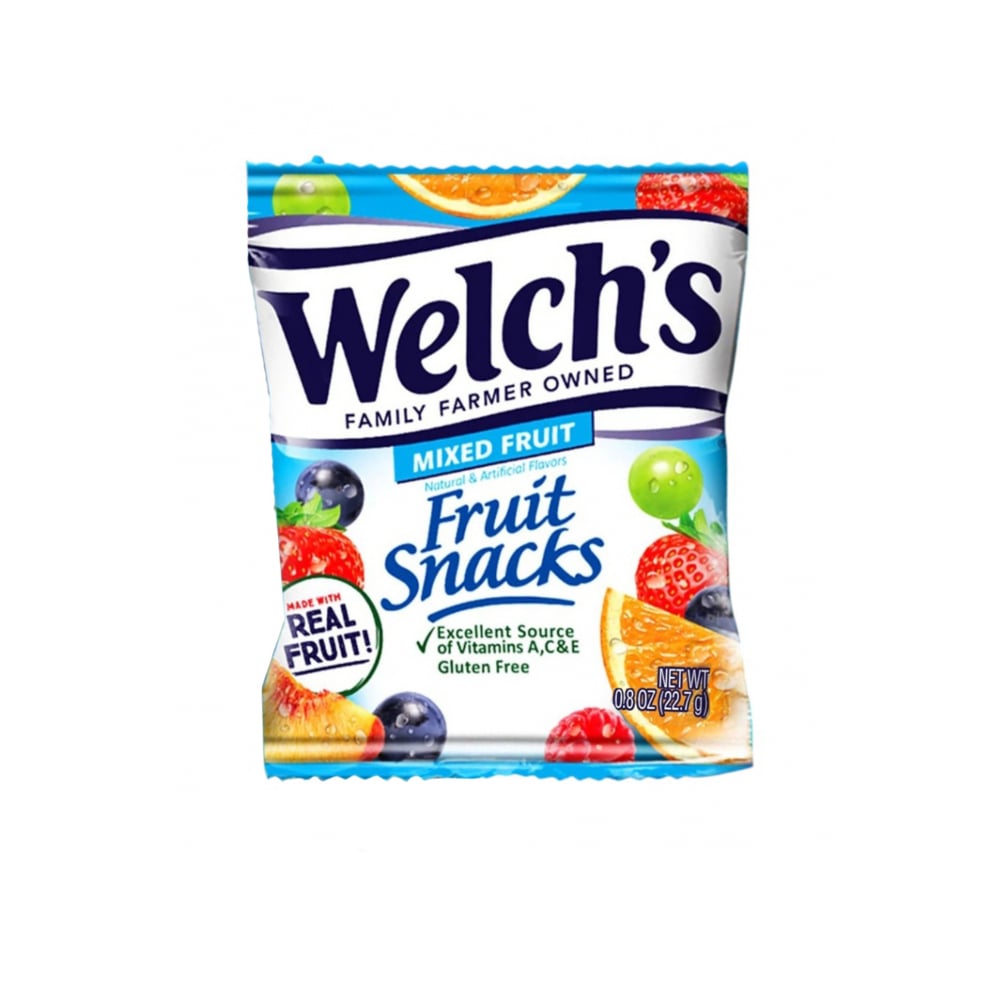 Bocadillos de frutas mixtas Welch's (22.7 g) - Imagen 1