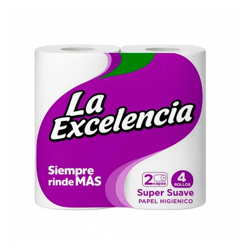 Papel higiénico La Excelencia (4 U) - Imagen 1
