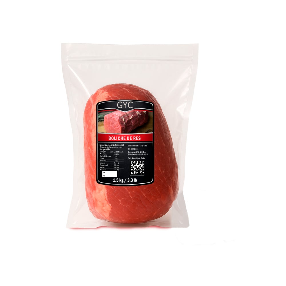 Boliche de res de primera GYC (1.5 kg / 3.3 lb) - Imagen 1