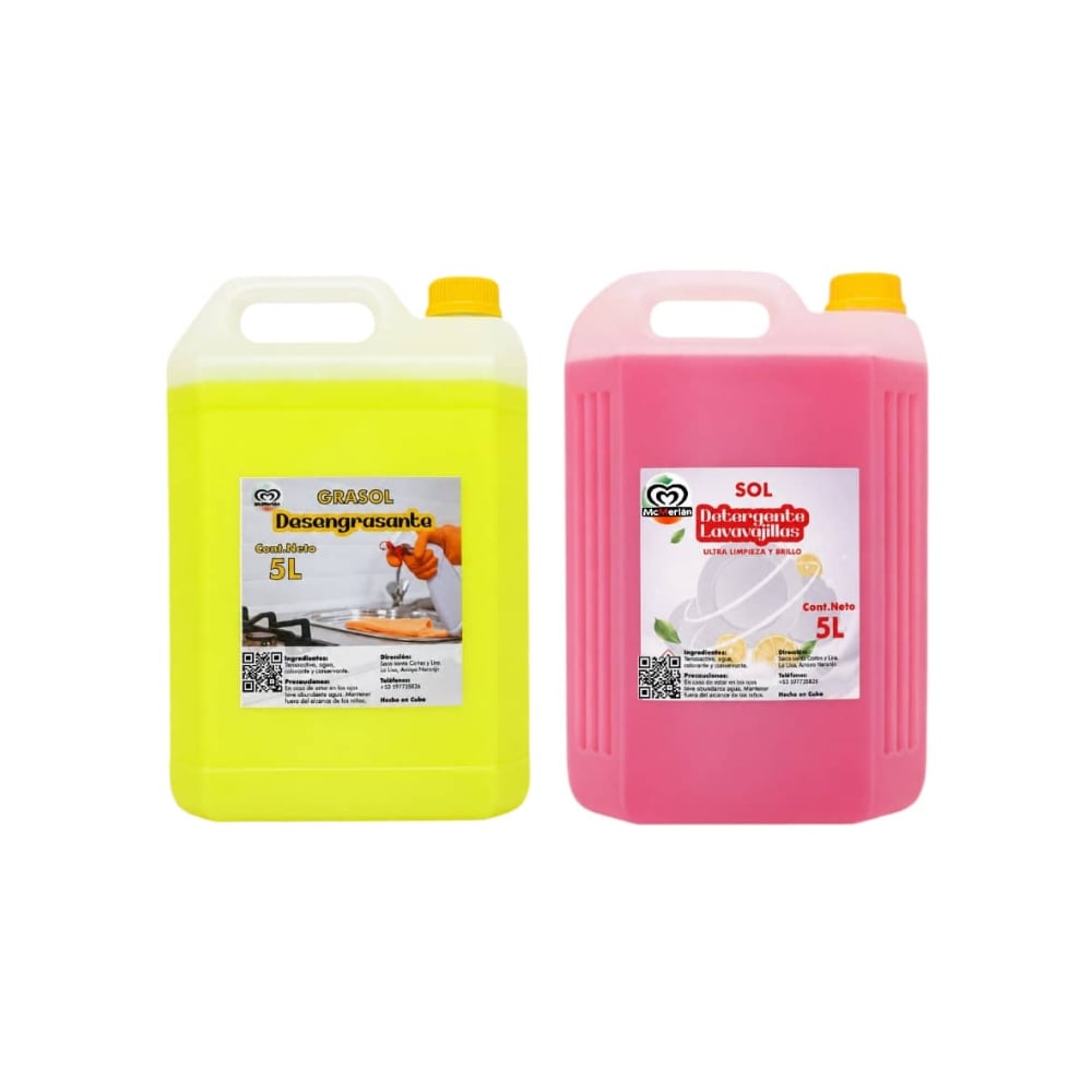 Desengrasante Grasol + Detergente lavavajillas - Imagen 1