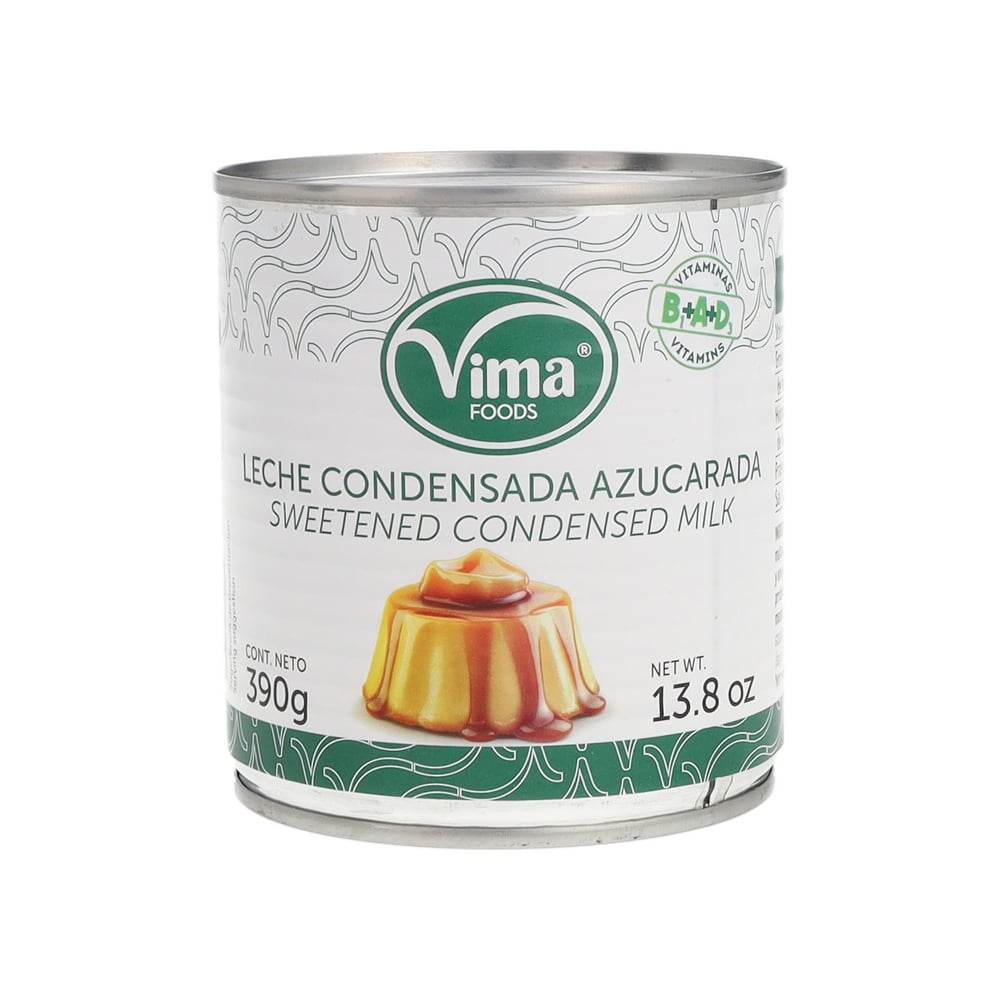 Leche condensada azucarada Vima Foods (390 g / 13.8 oz) - Imagen 1