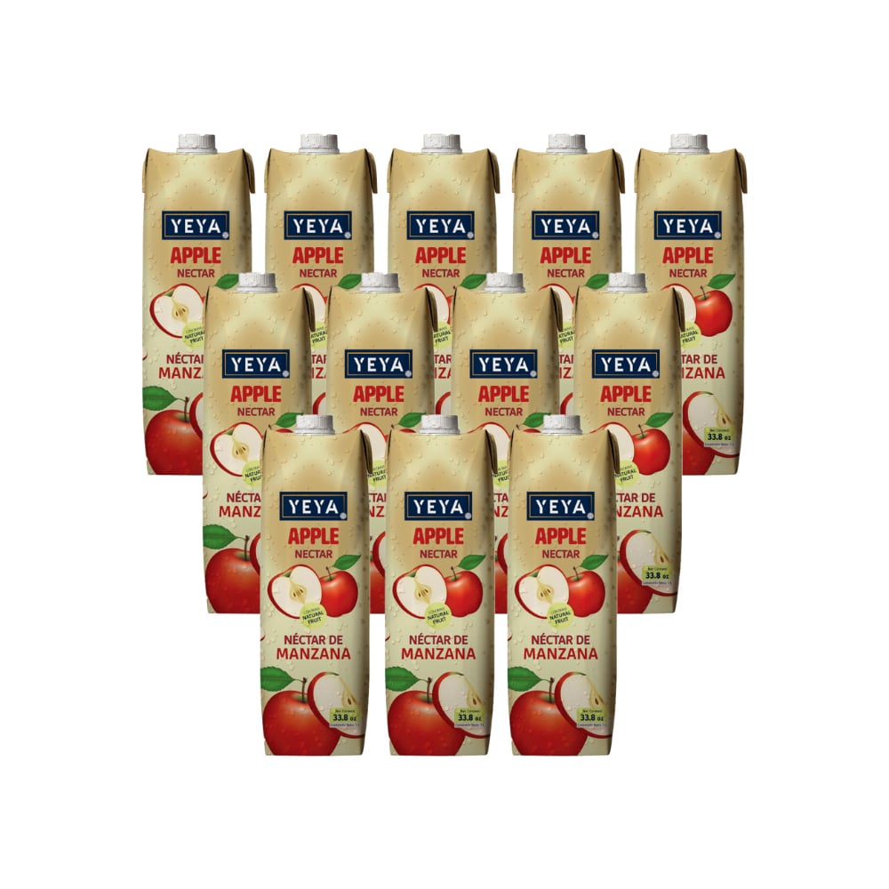 Néctar de manzana YEYA (12 x 1 L / 33.8 fl oz) - Imagen 1