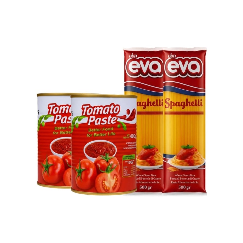 Combo de Espaguetis + Pasta de tomate - Imagen 1