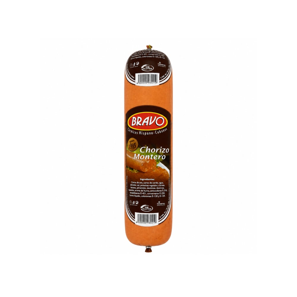 Chorizo Montero Bravo (500 g / 1.1 lb) - Imagen 1