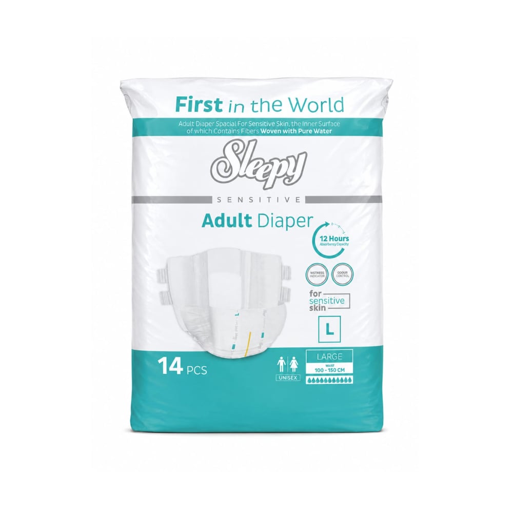 Pañales para adultos talla L Sleepy Sensitive (14 U) - Imagen 1