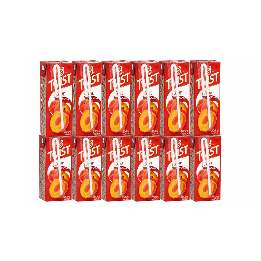 Néctar de melocotón -jugo- Twist (12 x 200 ml) - Imagen 1
