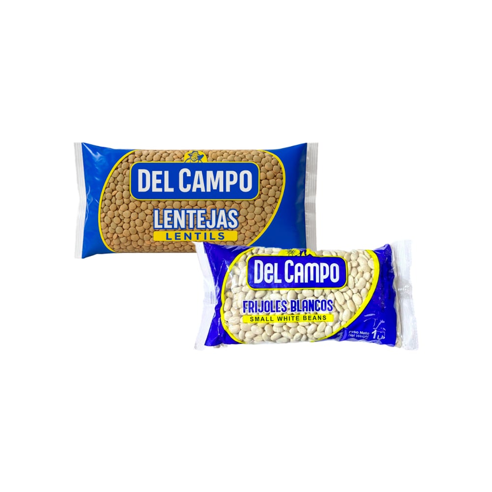 Lentejas Del Campo + Frijoles blancos Del Campo - Imagen 1
