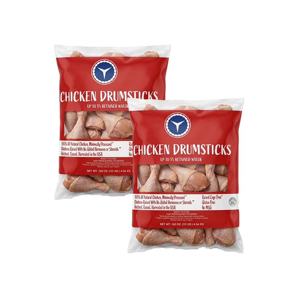 Muslos de pollo Amick Farms (2 x 4.54 kg / 10 lb) - Imagen 1