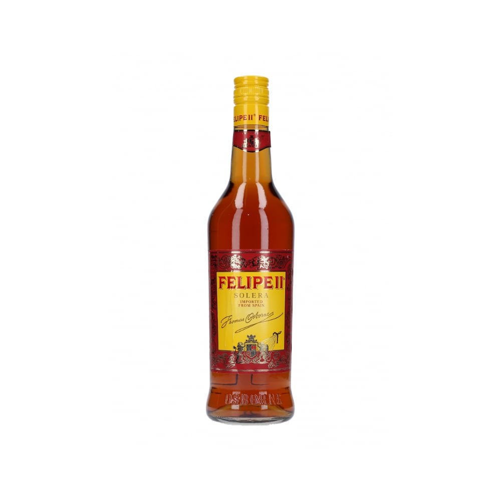 Brandy de jerez solera bebida espirituosa Felipe II (750 ml) - Imagen 1