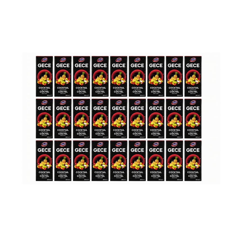 Bebida sabor cóctel Gece (27 x 200 ml) - Imagen 1