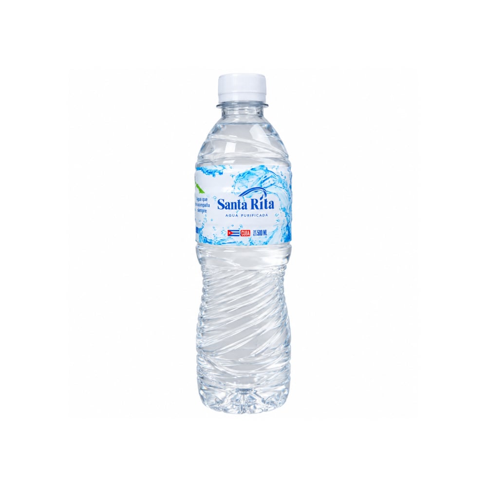 Agua purificada Santa Rita (500 ml) - Imagen 1