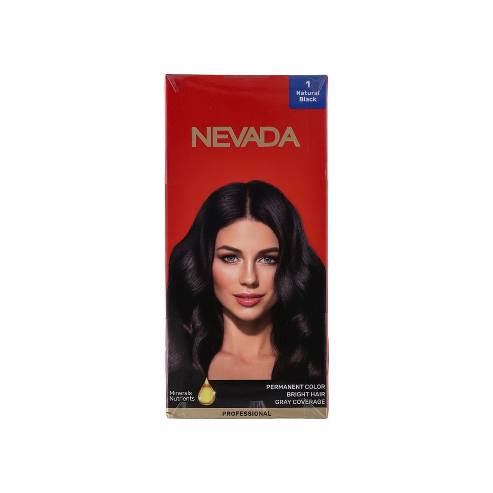 Tinte para el cabello #1 negro natural Nevada - Imagen 1