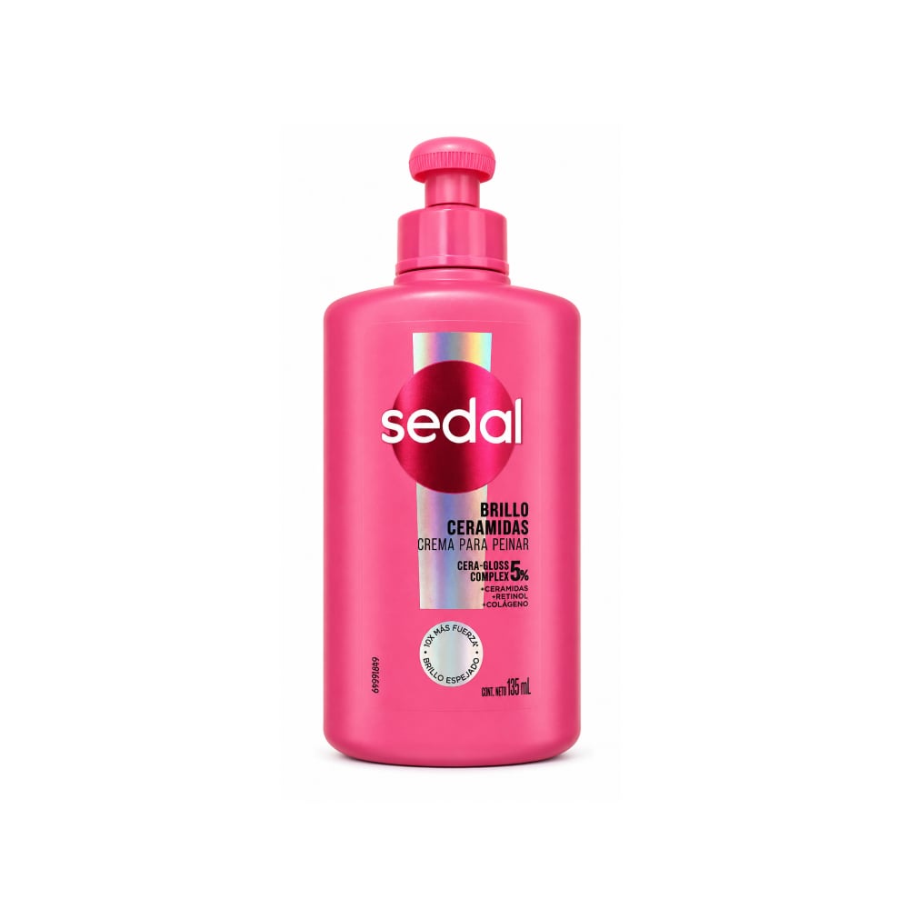 Crema para peinar ceramidas Sedal (135 ml / 4.8 fl oz) - Imagen 1