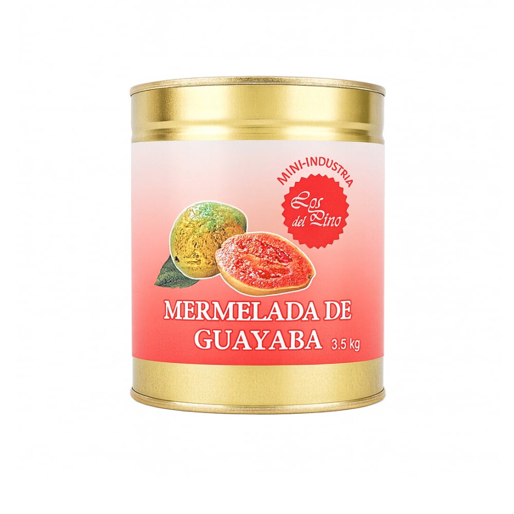 Mermelada de guayaba Los del Pino (3.5 kg / 7.72 lb) - Imagen 1