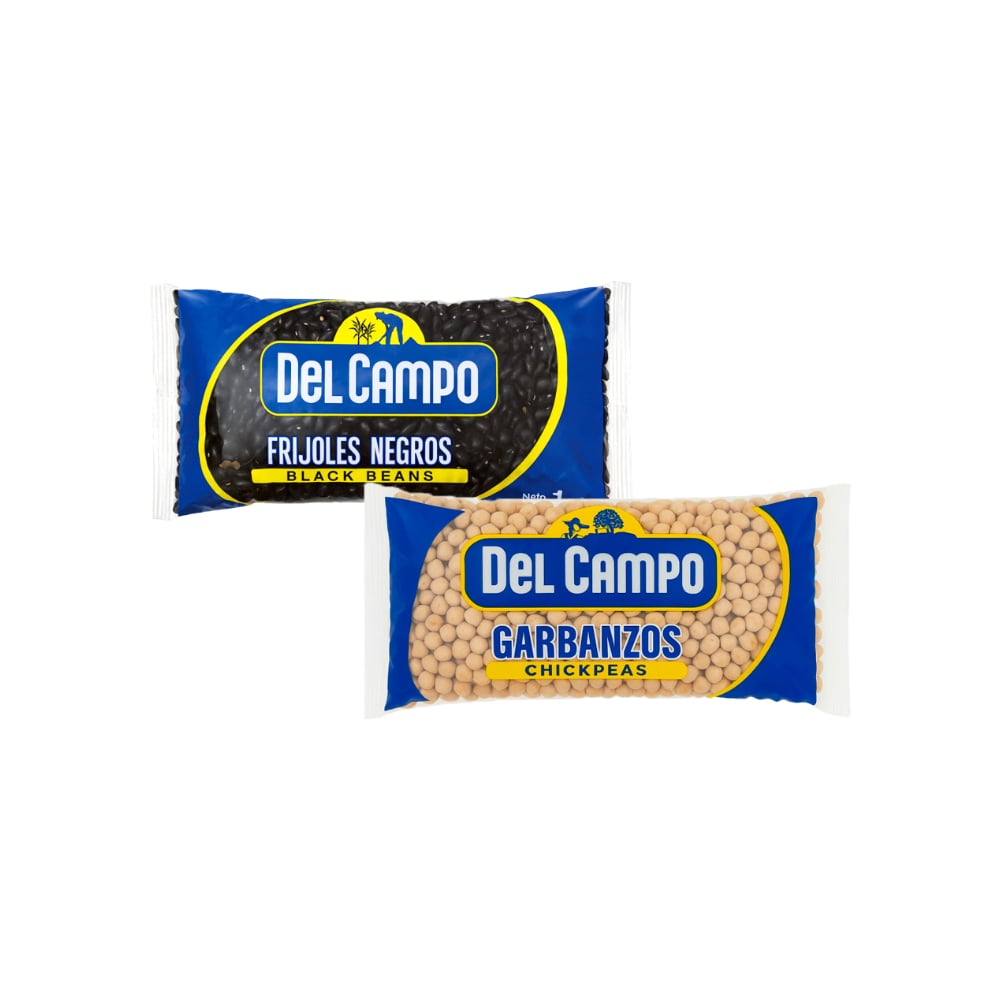 Frijoles negros Del Campo + Garbanzos Del Campo - Imagen 1