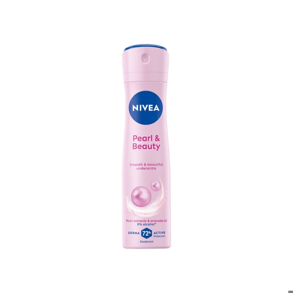 Desodorante en spray para mujer Nivea Pearl & Beauty (150 ml) - Imagen 1