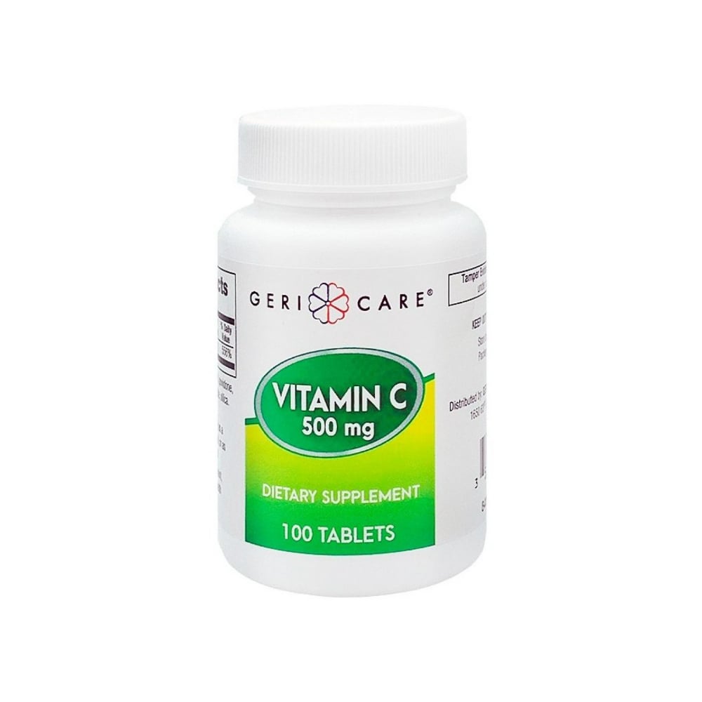 Vitamina C 500 mg Gericare (100 tabletas) - Imagen 1