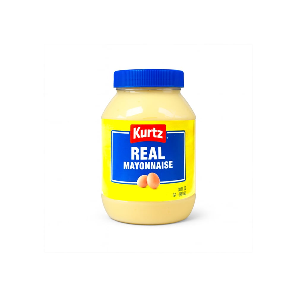 Mayonesa Real Kurtz (887 ml / 30 fl oz) - Imagen 1