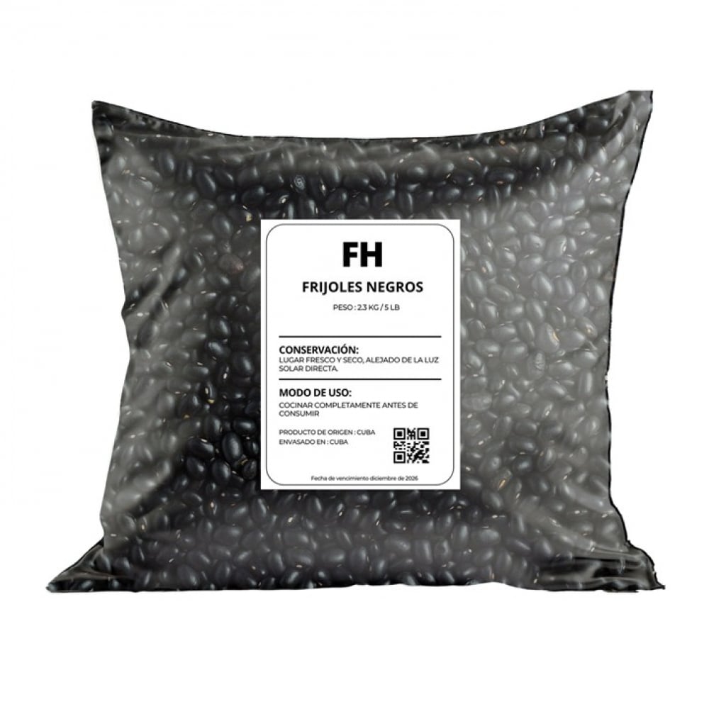 Frijoles negros (2.3 kg / 5 lb) - Imagen 1