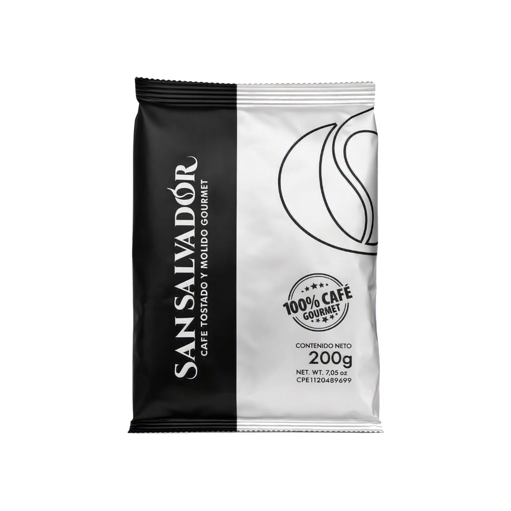 Café tostado y molido gourmet San Salvador (200 g / 7.05 oz) - Imagen 1