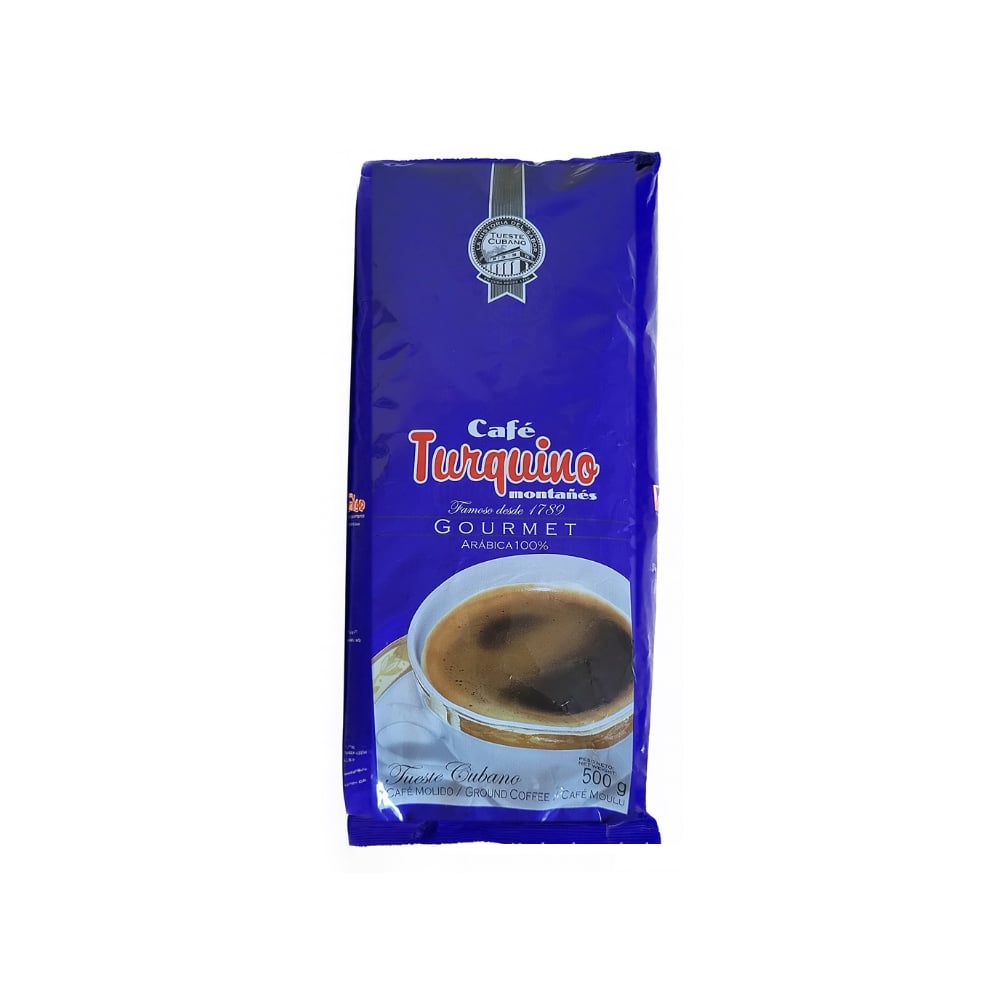 Café gourmet tostado y molido Turquino (500 g / 1.1 lb) - Imagen 1