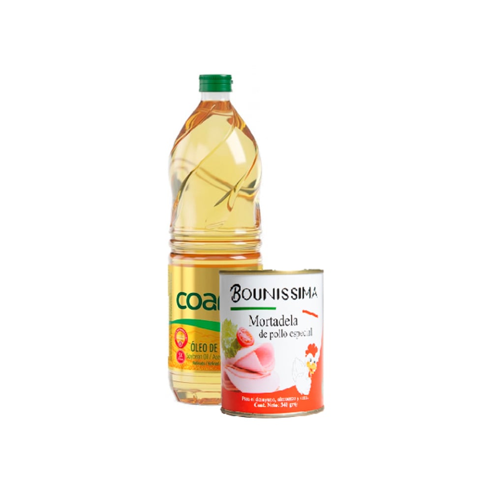 Aceite + Mortadela de pollo especial - Imagen 1