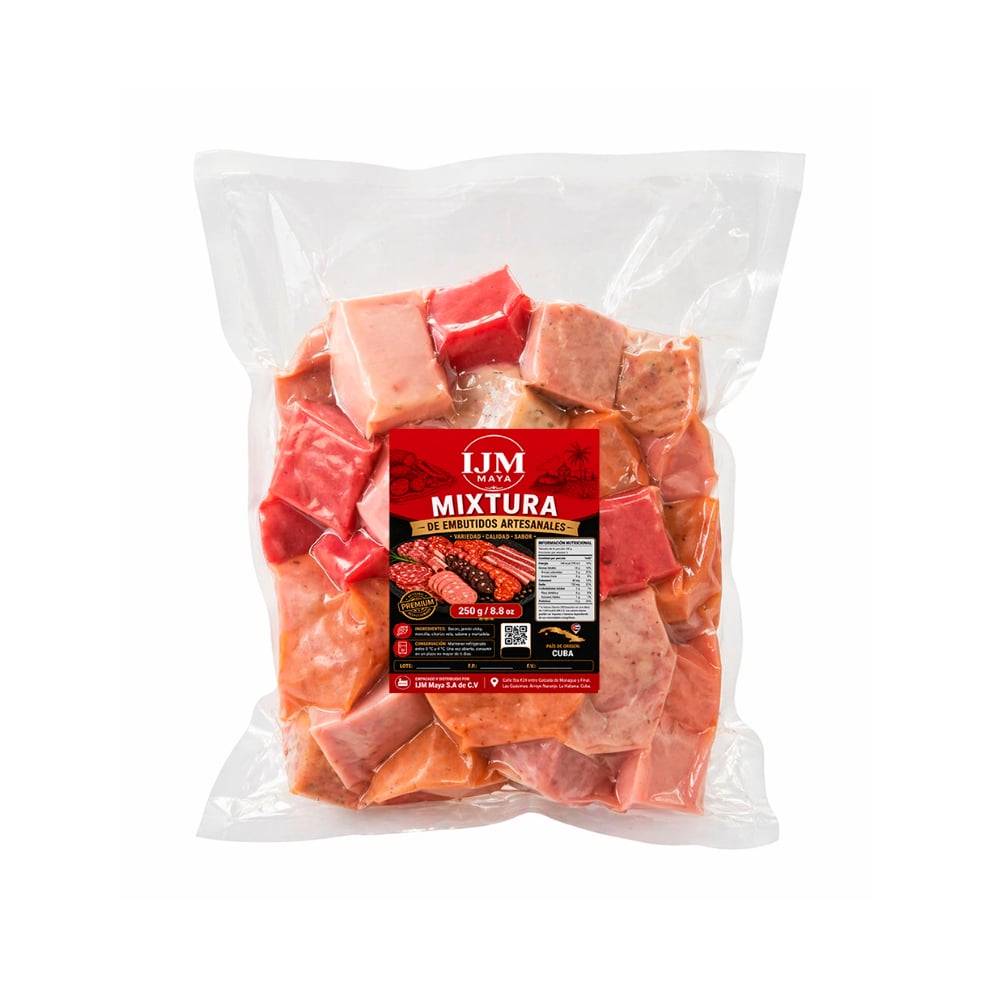 Mixtura de embutidos artesanales IJM Maya (250 g / 8.8 oz) - Imagen 1