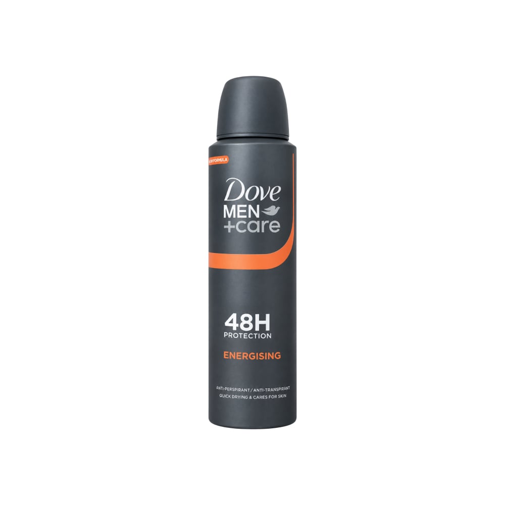 Desodorante para hombre en spray antitranspirante Energisin Dove (150 ml) - Imagen 1