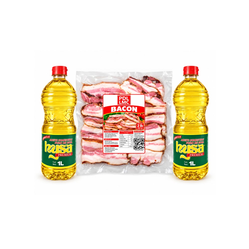 Aceite de soya puro + Bacon - Imagen 1