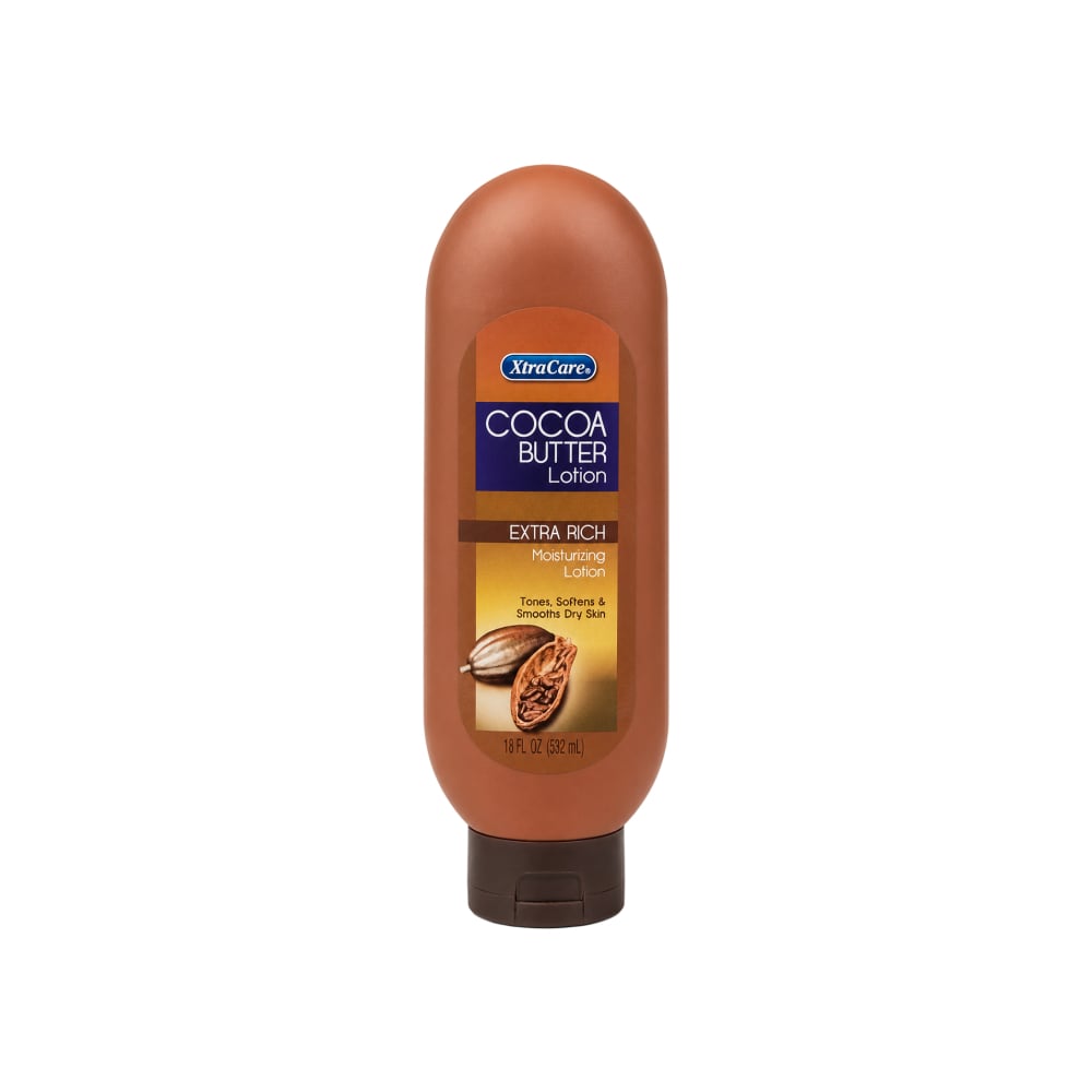 Loción corporal -crema- de manteca de cacao extra rica XtraCare (532 ml / 18 oz) - Imagen 1