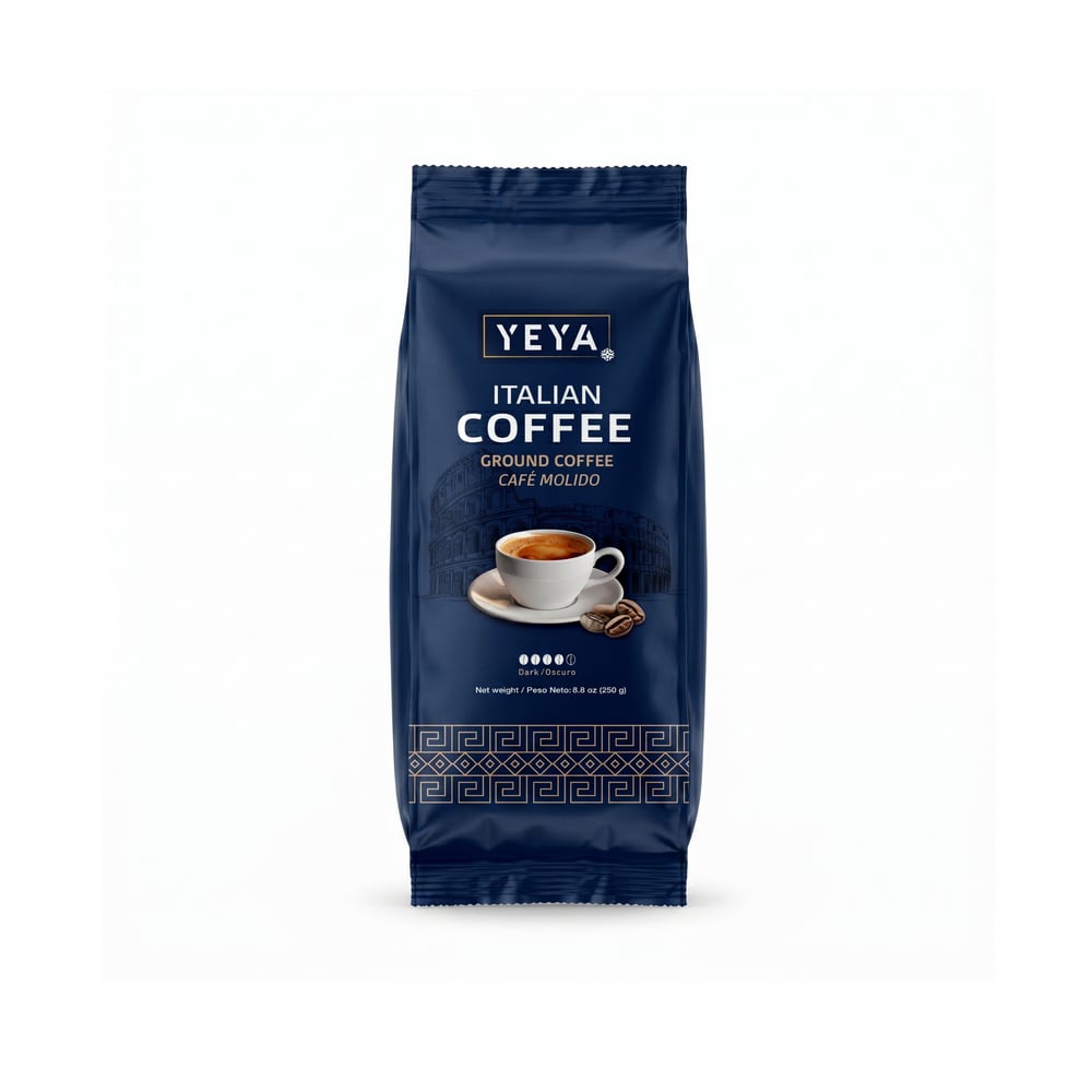 Café espresso Italiano YEYA (250 g / 8.8 oz) - Imagen 1