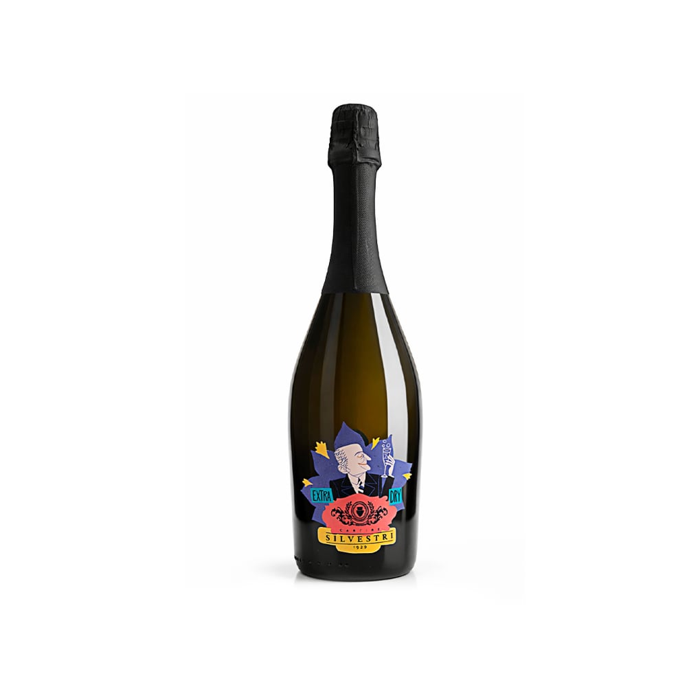 Vino espumoso extra seco Cantine Silvestri (750 ml) - Imagen 1