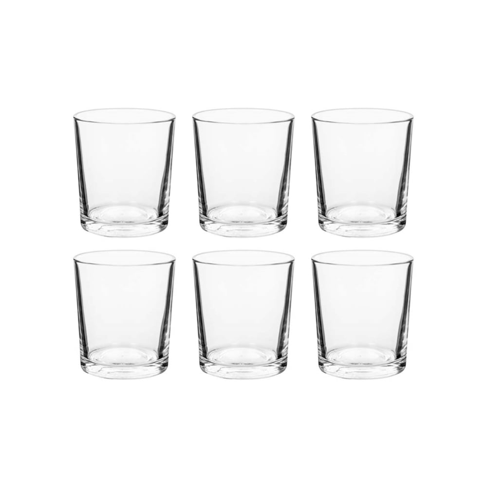 Juego de vasos de cristal marbella de 260 ml Alessandro (6 U) - Imagen 1