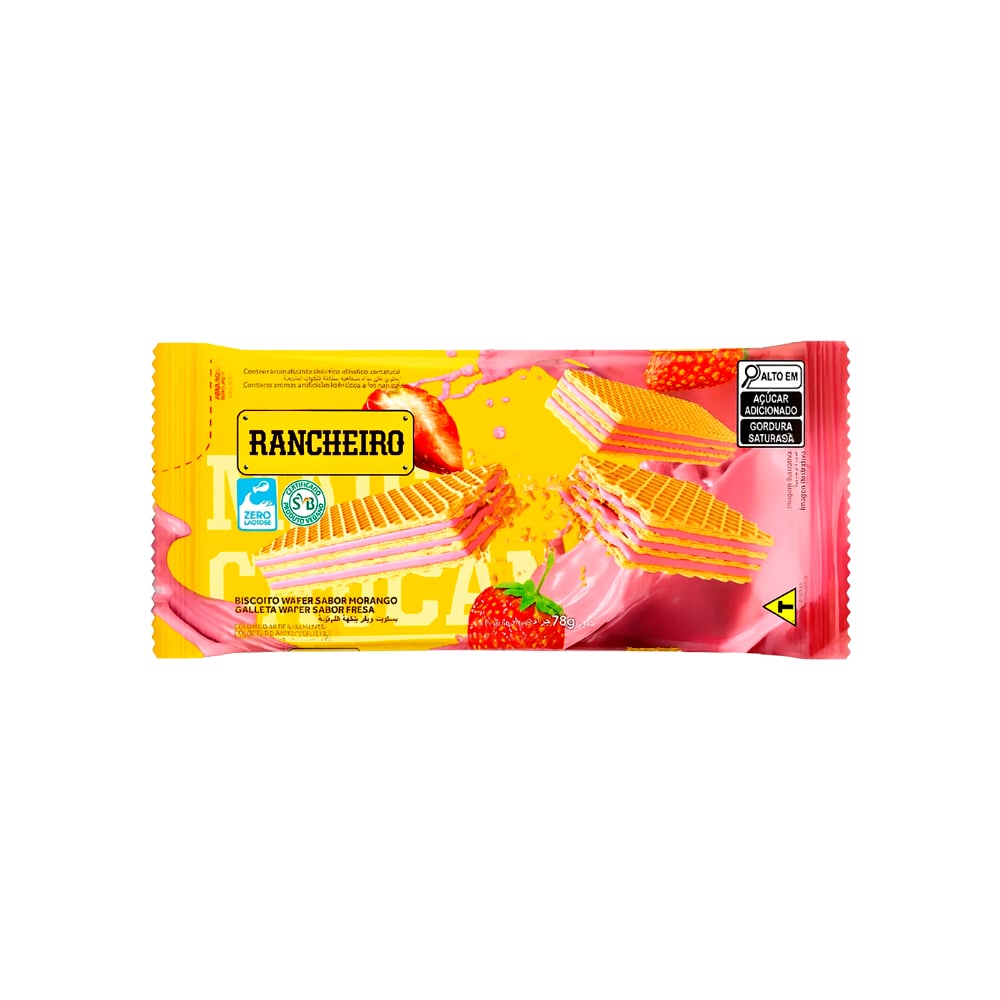 Sorbeto sabor fresa Rancheiro (78 g / 2.75 oz) - Imagen 1