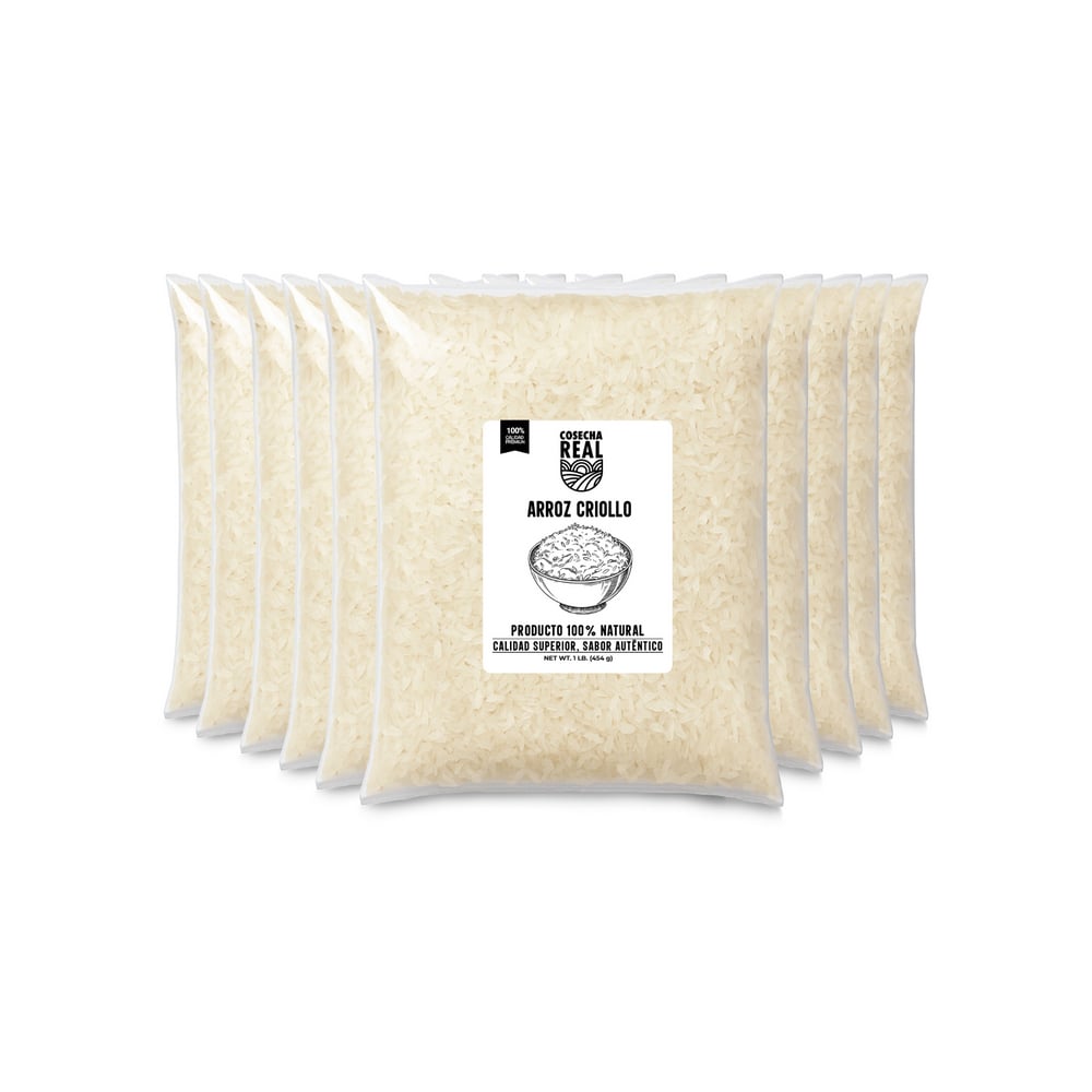 Arroz criollo Cosecha Real (10 x 454 g / 1 lb) - Imagen 1