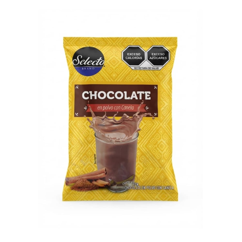 Chocolate en polvo con canela Selecto Brand (350 g / 12.34 oz) - Imagen 1