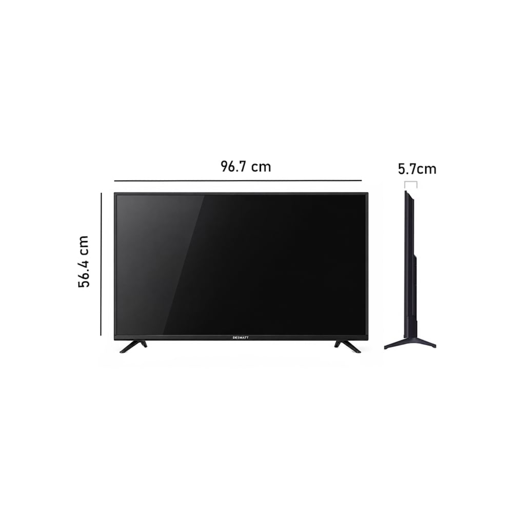 Televisor LED Smart TV Full HD de 43" Desmatt DE43F - Imagen 1