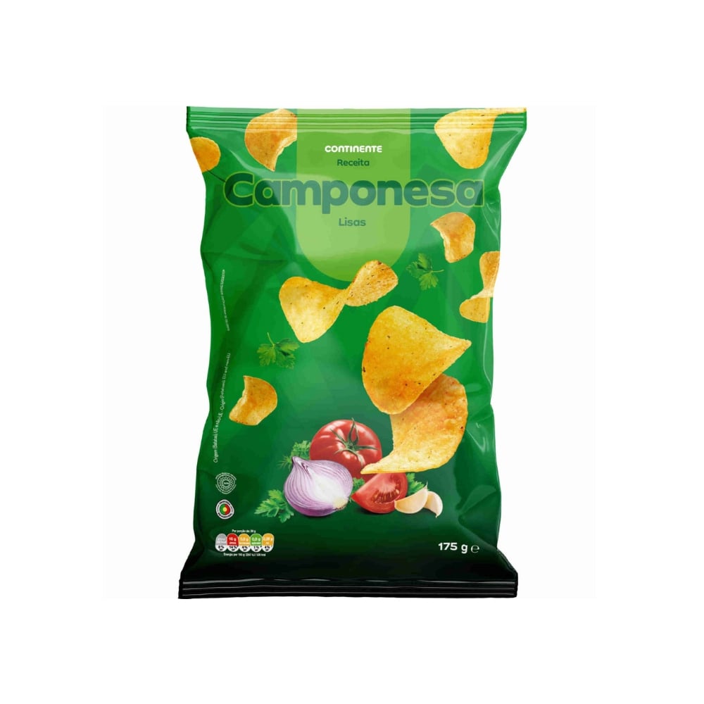 Patatas fritas estilo rústico Continente (175 g / 6.17 oz) - Imagen 1
