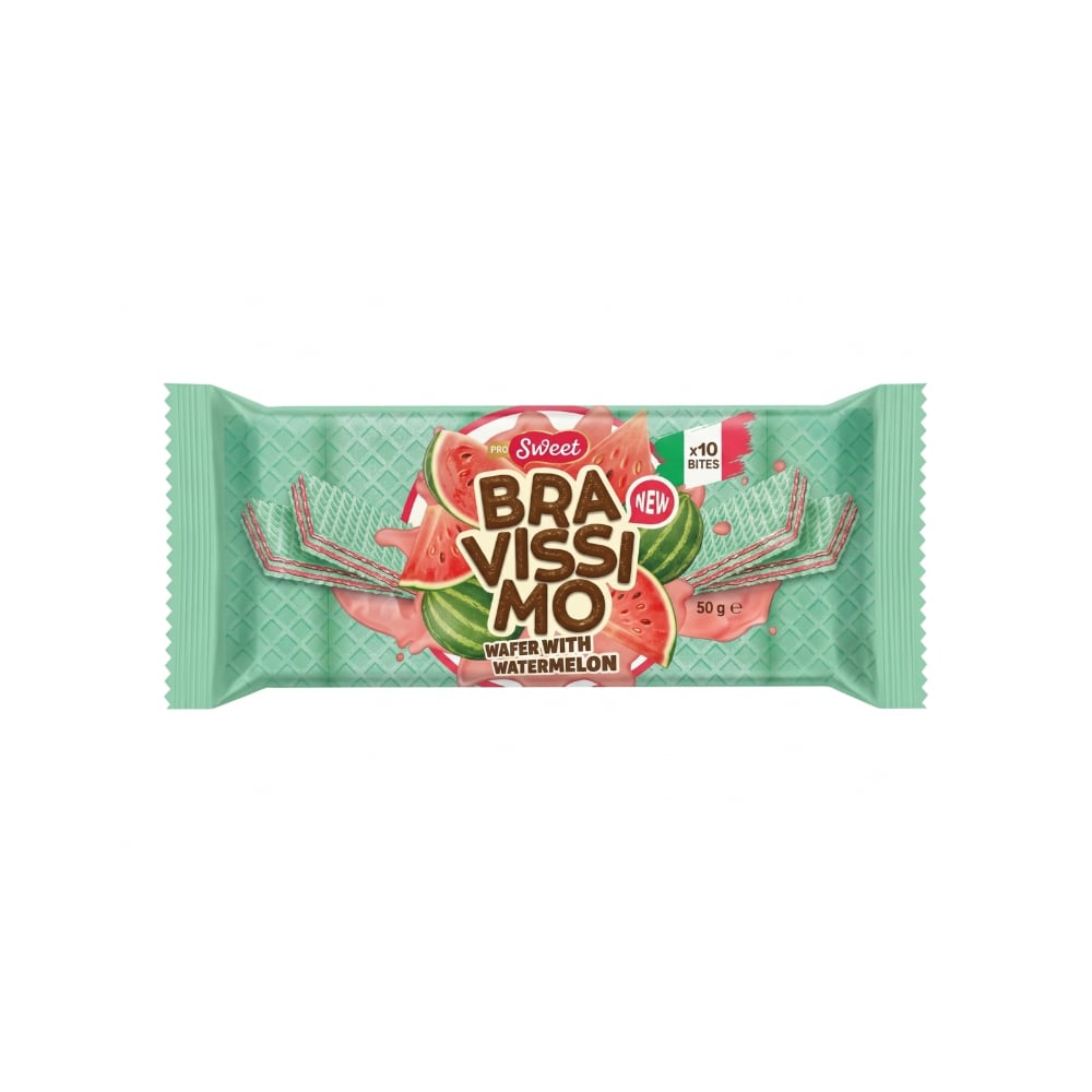 Sorbetos sabor melón Bravissimo ProSweet (50 g / 1.76 oz) - Imagen 1