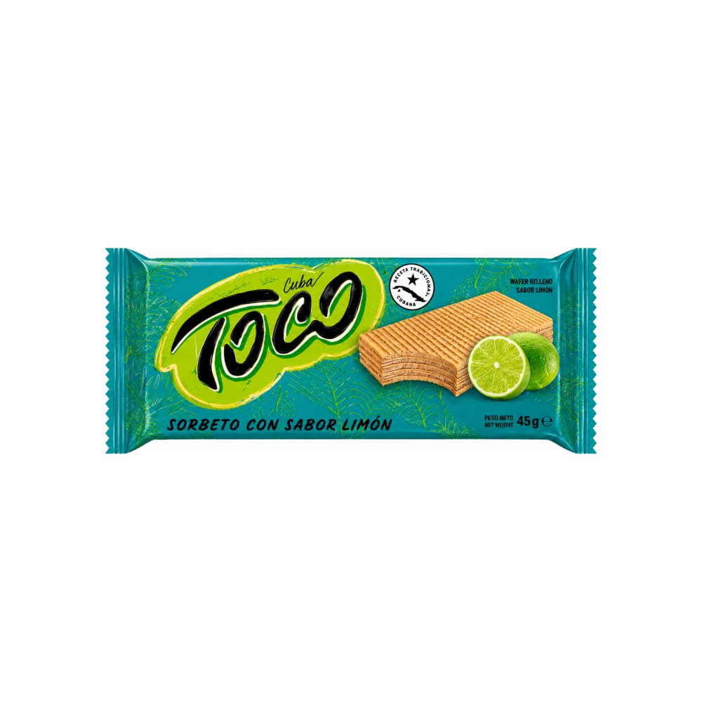 Sorbeto con sabor Limón Toco (45 g / 1.59 oz) - Imagen 1