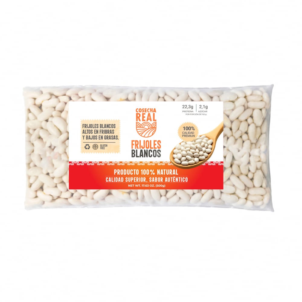 Frijoles blancos Cosecha Real (500 g / 1.1 lb) - Imagen 1