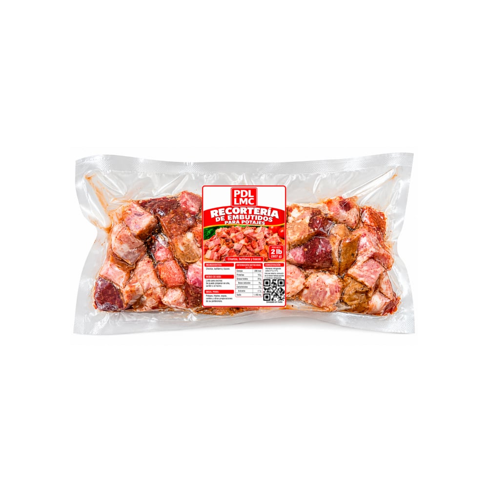 Recortería de embutidos para potajes PDL LMC (907 g / 2 lb) - Imagen 1