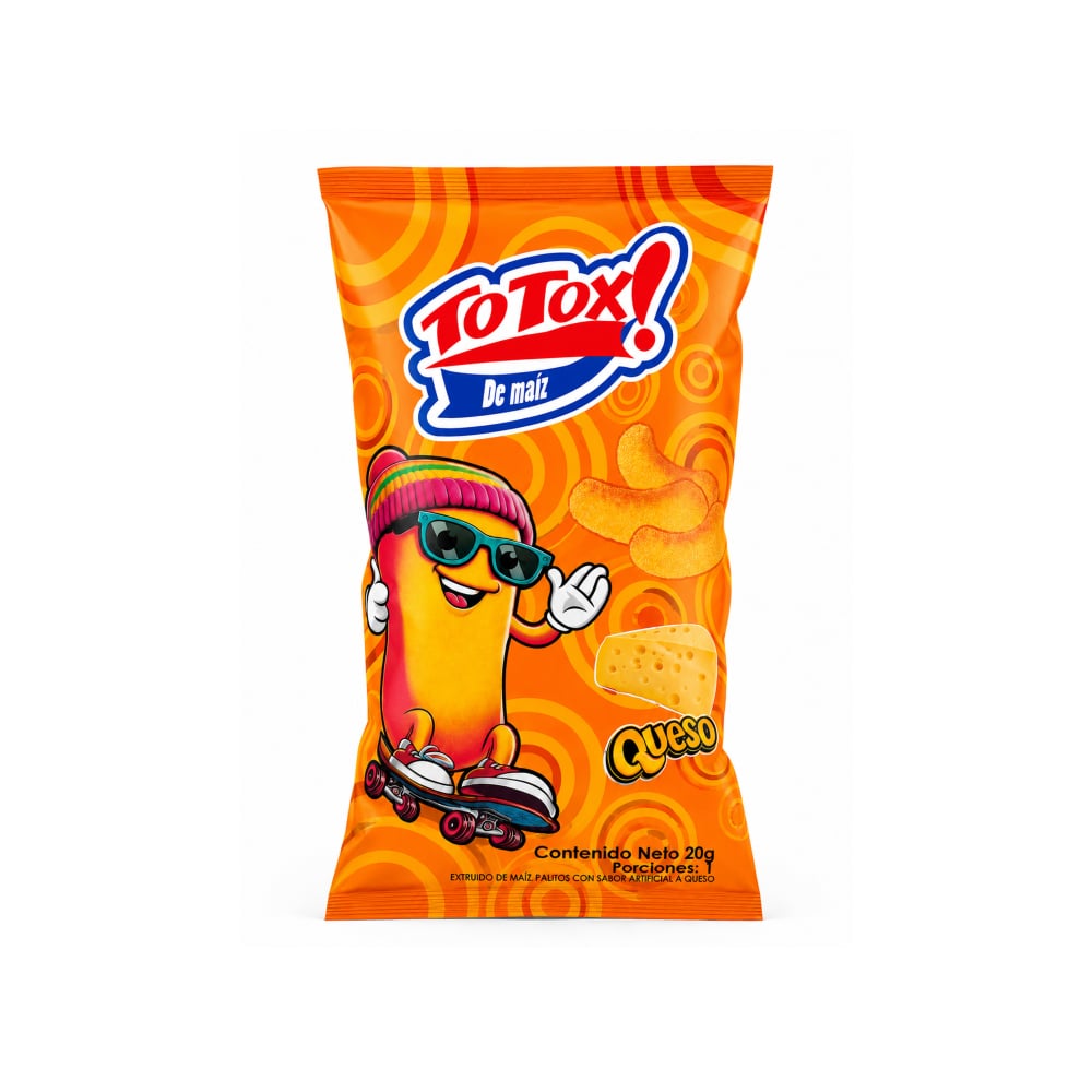 Pelly sabor a queso Totox (20 g) - Imagen 1